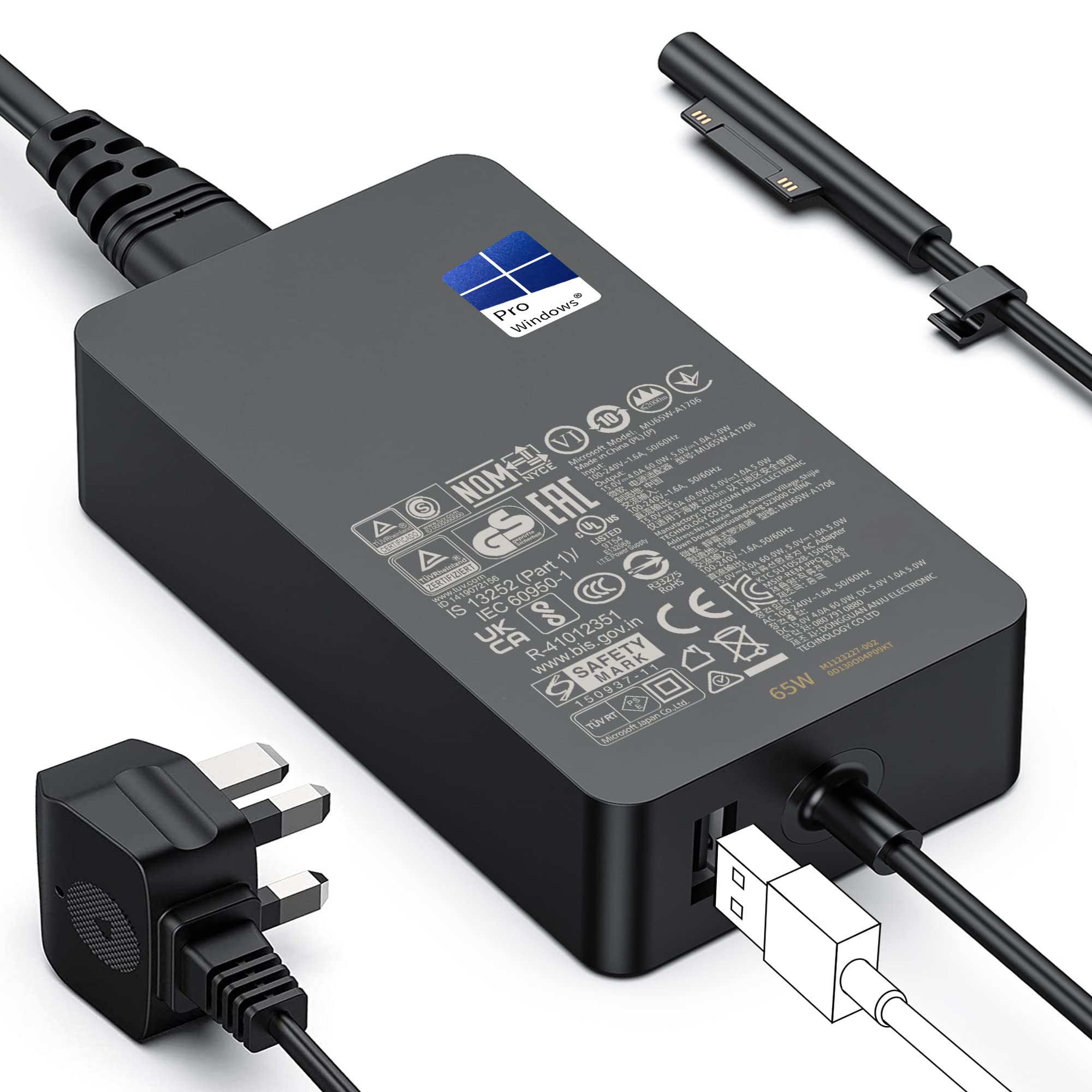 Cargador surface 65w